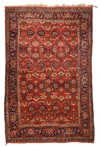 PERSIAN RUG20th century, red field