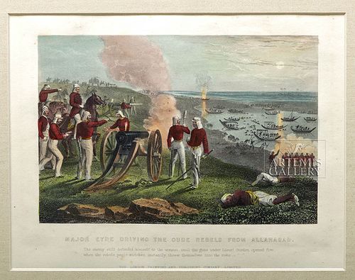 19TH C BRITISH ENGRAVING BATTLE 37189b