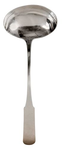 NORTH CAROLINA COIN SILVER LADLE, ALVIN