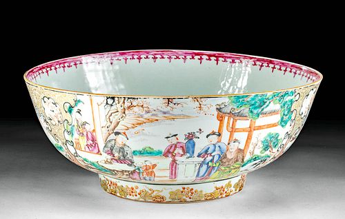 HUGE 19TH C CHINESE QING PORCELAIN 371925