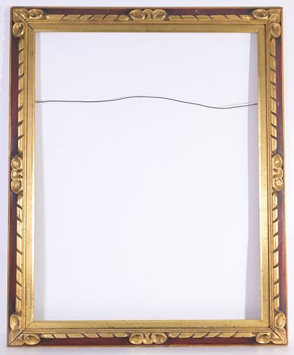20TH C HAND CARVED FRAME 28 X 371a50