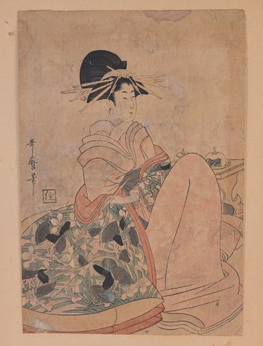 KITAGAWA UTAMARO WOODBLOCKKitagawa 371a62