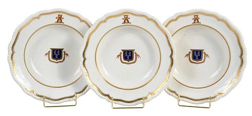 THREE GRAINGER & CO. WORCESTER ARMORIAL