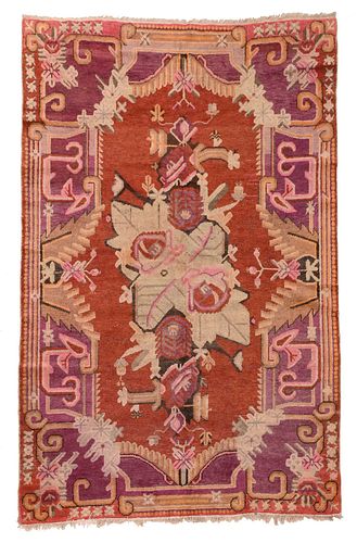 TIBETAN RUG20th century, orange