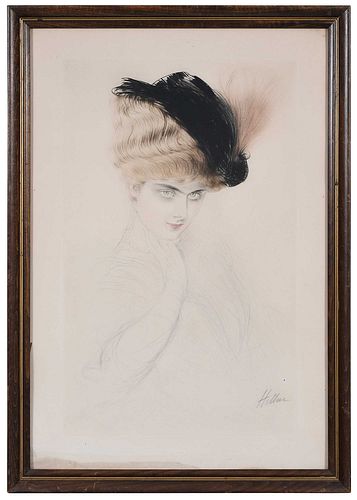 PAUL CESAR HELLEU(French, 1859-1927)

Portrait