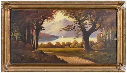 HUDSON RIVER LANDSCAPE(American,