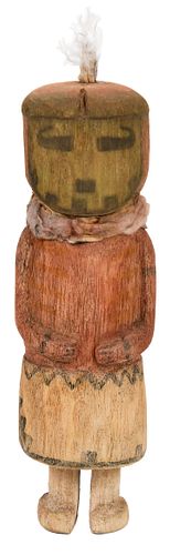 SMALL HOPI KACHINAcirca 1930, carved