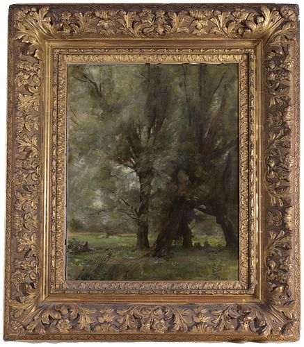 SIGNED COROT, WOODED LANDSCAPE