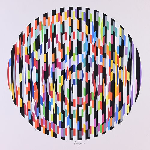 YAACOV AGAM "MESSAGE OF PEACE"