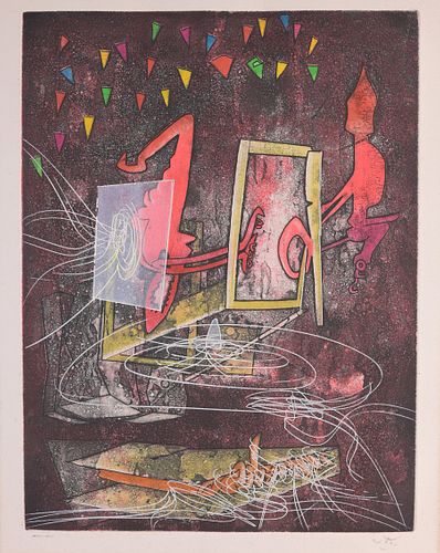 ROBERTO MATTA 1911 2002 COLOR 371c59