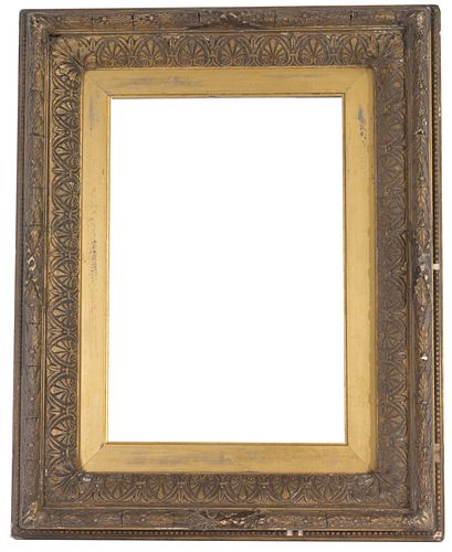 AMERICAN 19TH C GILT WOOD FRAME  371c6a