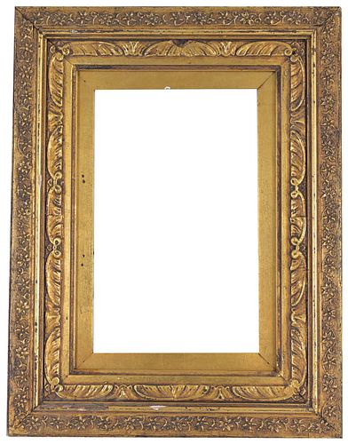 AMERICAN 1890 S GILT WOOD FRAME 371c6c