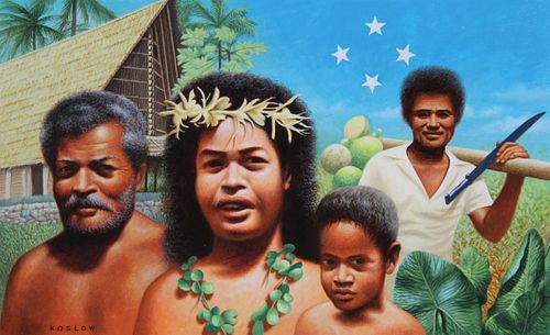 HOWARD KOSLOW (1924-2016) MICRONESIAN