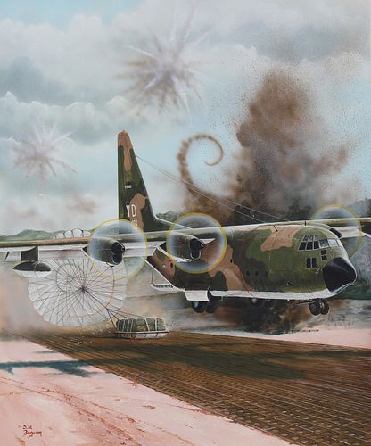 STEVE FERGUSON (B. 1946) LOCKHEED C-130A