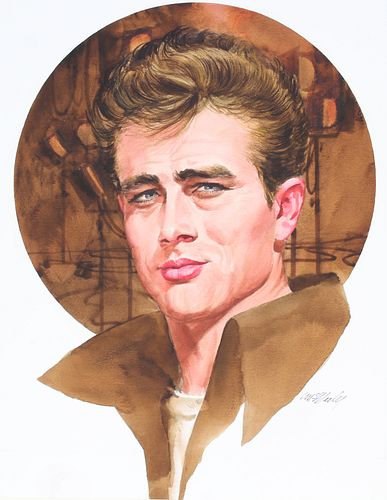 TOM MCNEELY (B. 1935) "JAMES DEAN"Tom