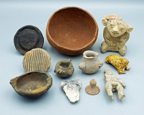  11 PRE COLUMBIAN ARTIFACTS FROM 371d46