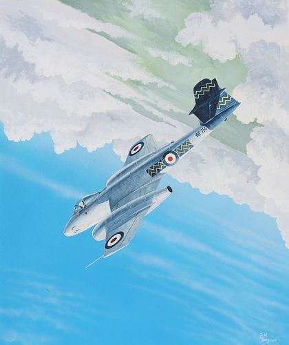 STEVE FERGUSON (B. 1946) METEOR F.MK8Steve