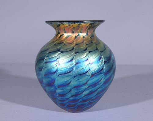 LUNDBERG STUDIOS ART GLASS VASELundberg 371e4f