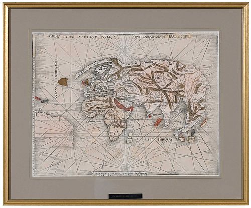 MARTIN WALDSEEMüLLER - MAP OF THE WORLD,