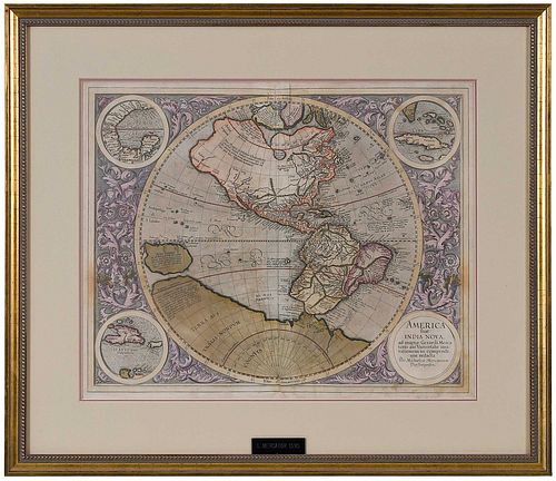 MICHAEL MERCATOR - MAP OF THE WESTERN
