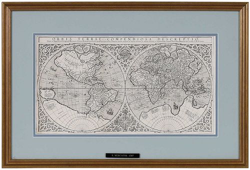 RUMOLD MERCATOR - MAP OF THE WORLDRumold