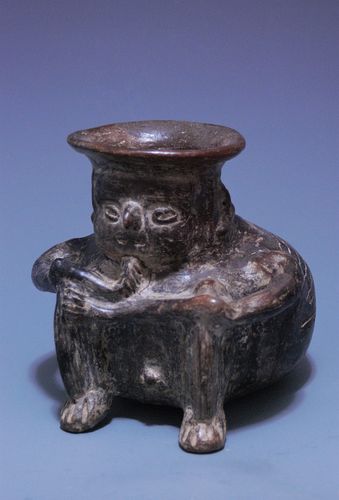 COAHUAYANA TYPE MALE SHAMAN EFFIGYThe