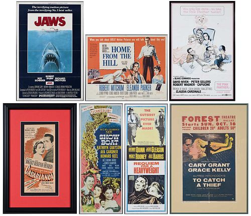 COLLECTION OF SEVEN VINTAGE MOVIE