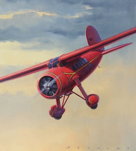 JACK FELLOWS (B 1941) LOCKHEED VEGA