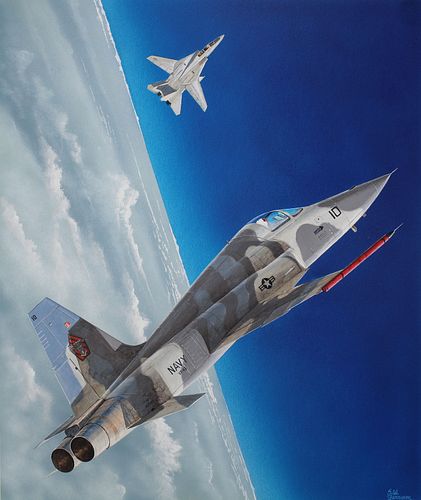 STEVE FERGUSON (B. 1946) "F-5E