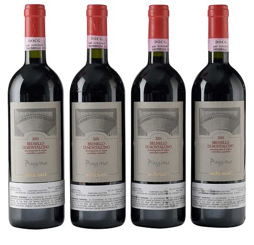 FOUR BOTTLES 2001 PODERE SALICUTTI