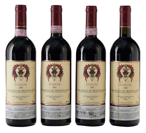 FOUR BOTTLES 2001 FULIGNI BRUNELLO