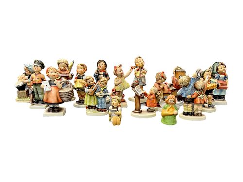 COLLECTION OF 17 GERMAN HUMMEL FIGURINECollection