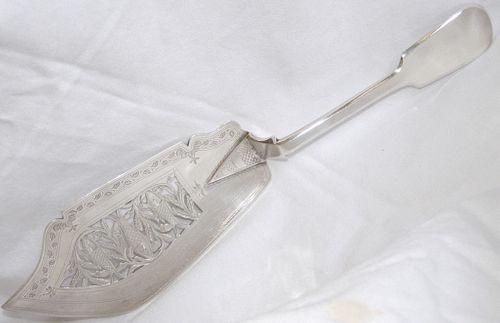19TH C ENGLISH STERLING SILVER 37216c