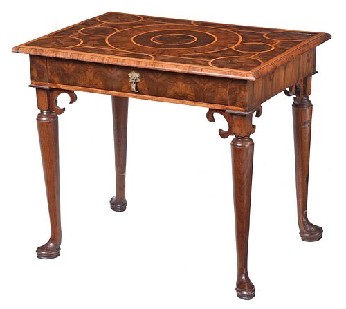 QUEEN ANNE STYLE MARQUETRY AND 372174