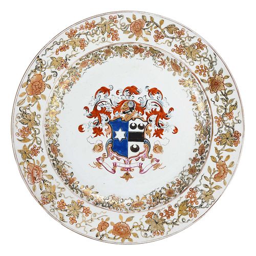 CHINESE EXPORT PORCELAIN ARMORIAL 37217f