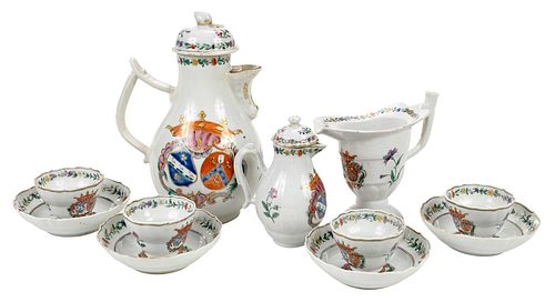 SET OF SEVEN CHINESE EXPORT PORCELAIN 372192