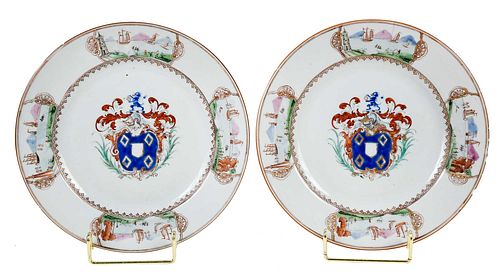 PAIR OF CHINESE EXPORT PORCELAIN 37219c