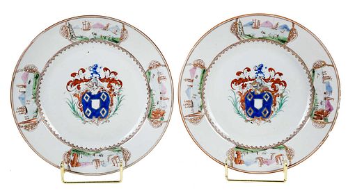 PAIR OF CHINESE EXPORT PORCELAIN