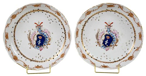 PAIR OF CHINESE EXPORT PORCELAIN 3721dc