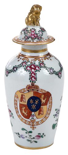 CHINESE EXPORT PORCELAIN PSEUDO-ARMORIAL