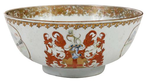 CHINESE EXPORT ARMORIAL PORCELAIN 3721ff