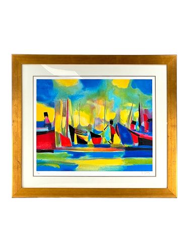 LARGE MARCEL MOULY "PETIT PORT