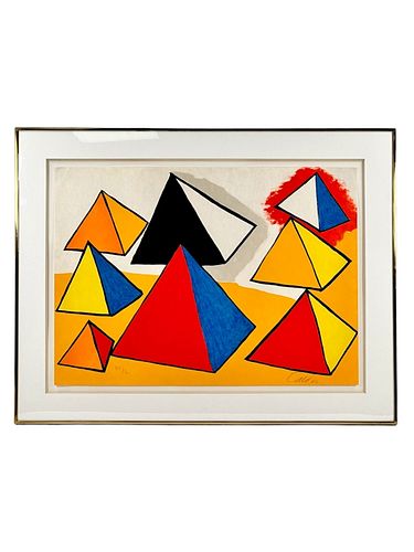 ALEXANDER CALDER " HOMAGE TO EUCLID