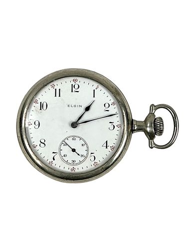 VINTAGE ELGIN POCKET WATCH CIRCA 37239a