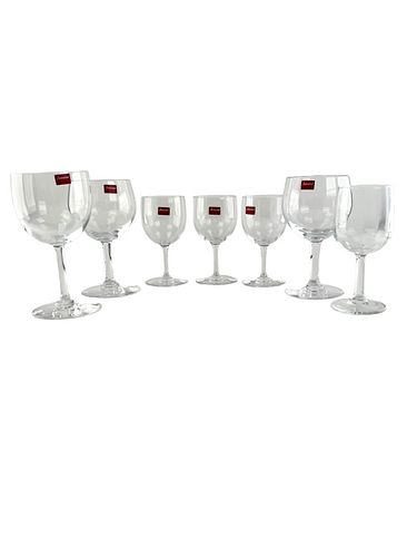 SET OF BACCARAT CRYSTAL GLASSES.2