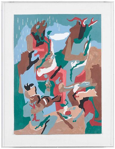 JACOB LAWRENCE New York New Jersey  372478