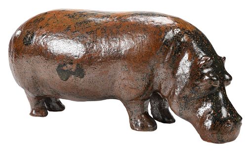 LOET VANDERVEEN CERAMIC HIPPOPOTAMUS Dutch  372514