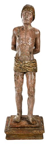 ITALIAN DEVOTIONAL FIGURE 18th 374c58