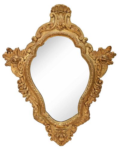 VENETIAN BAROQUE CARVED GILTWOOD