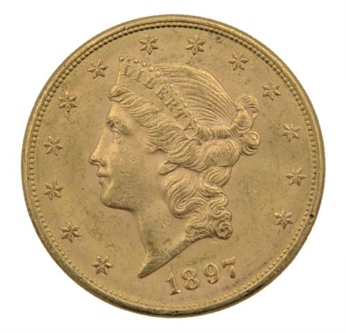 1897 LIBERTY $20 GOLD1897 Liberty